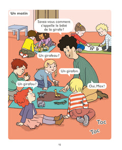 Un bébé à l'école