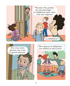 Un bébé à l'école
