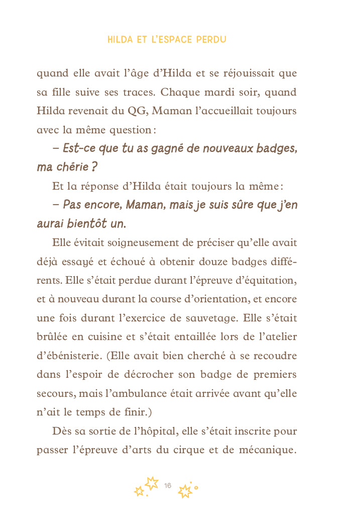 Hilda et l'espace perdu