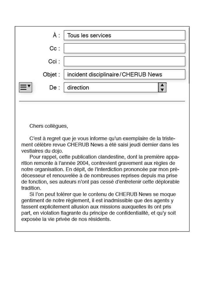 Cherub : Dossiers secrets
