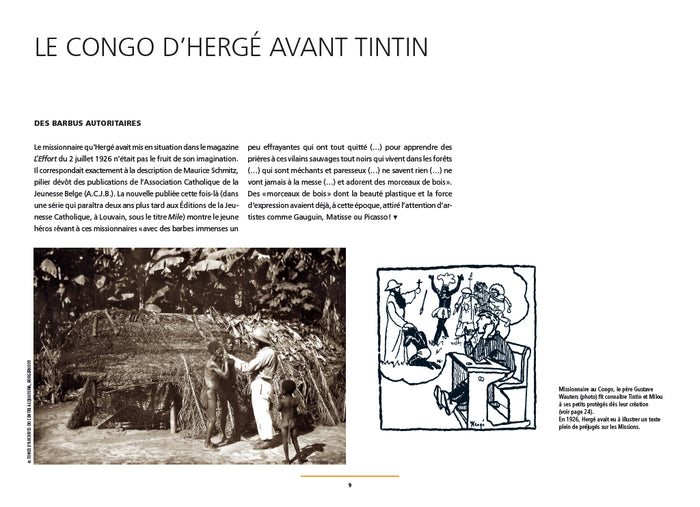 Les tribulations de Tintin au Congo