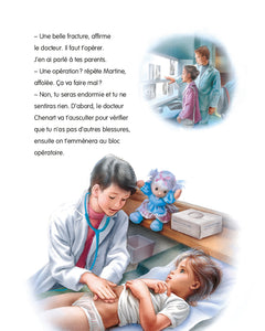 Martine à l'hôpital