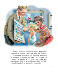 Martine monte à cheval