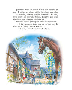 Martine monte à cheval