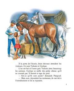 Martine monte à cheval