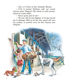 Martine monte à cheval