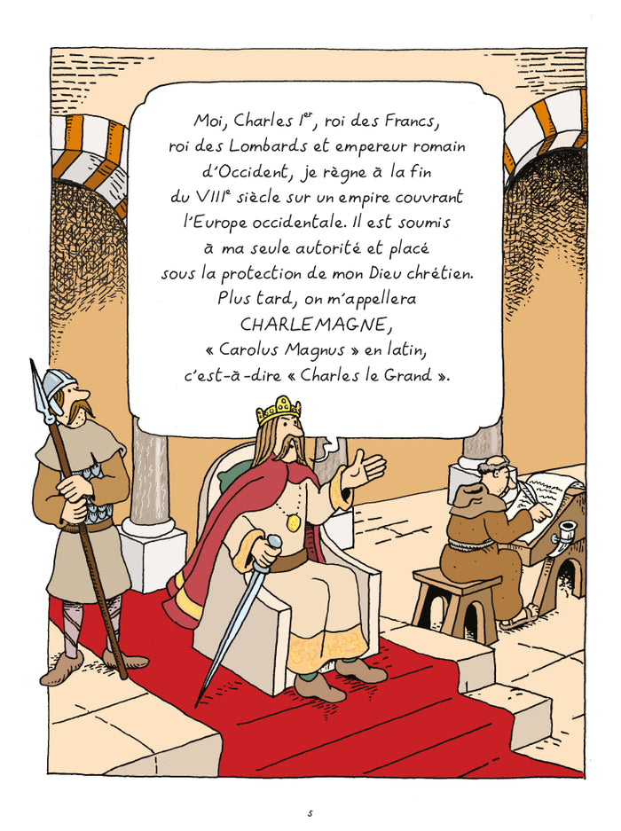 Histoire de France en BD - Charlemagne