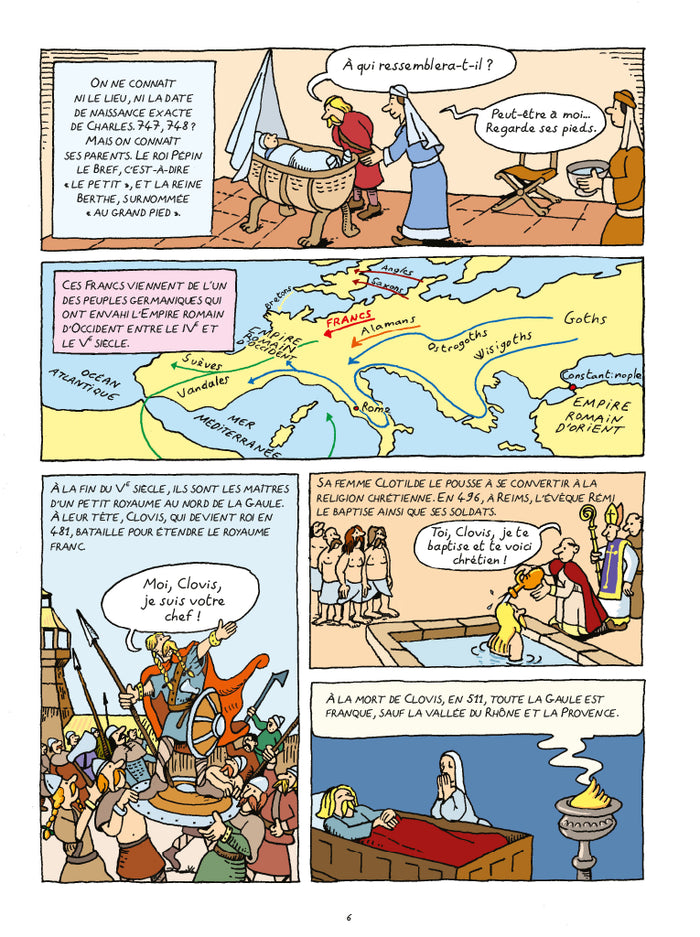 Histoire de France en BD - Charlemagne