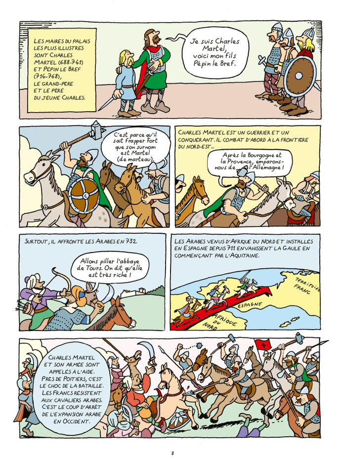 Histoire de France en BD - Charlemagne