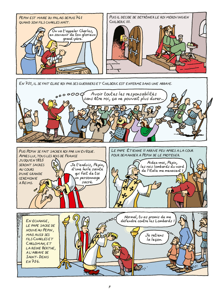 Histoire de France en BD - Charlemagne