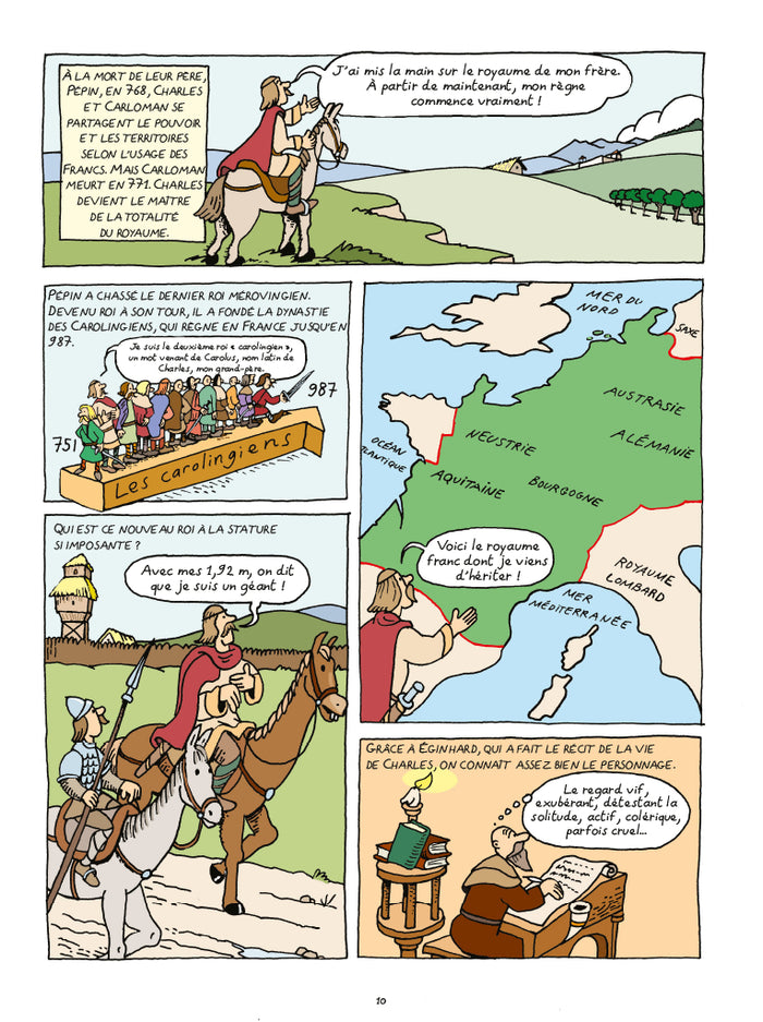 Histoire de France en BD - Charlemagne