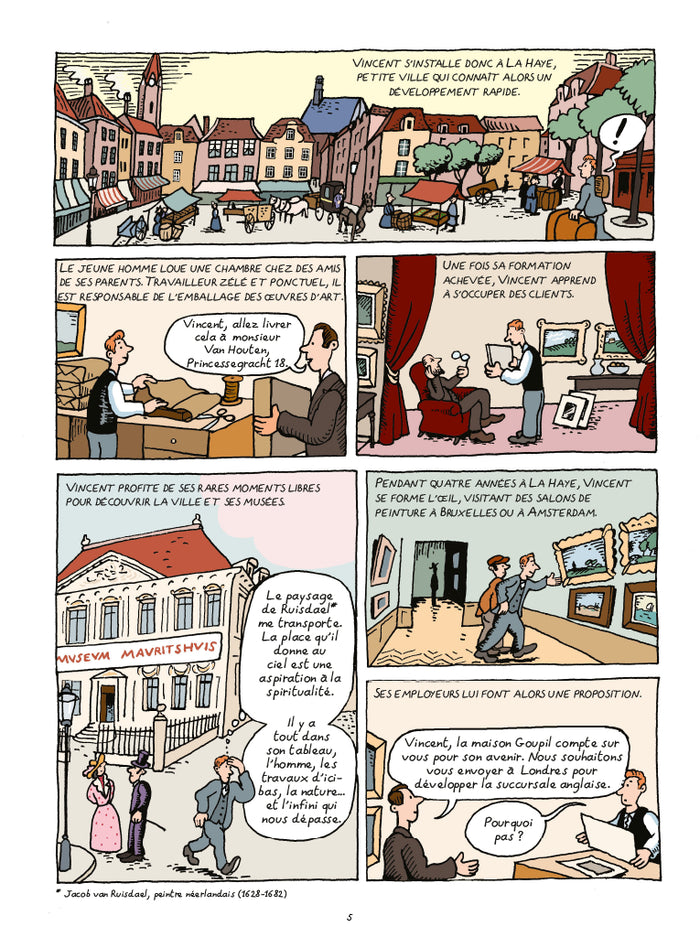 L'Histoire de l'art en BD - Vincent Van Gogh