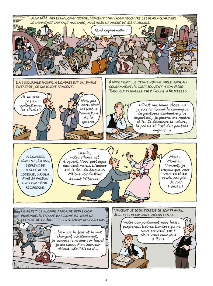 L'Histoire de l'art en BD - Vincent Van Gogh