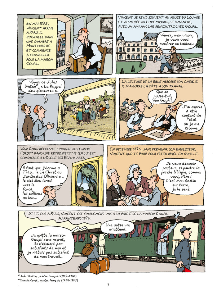 L'Histoire de l'art en BD - Vincent Van Gogh