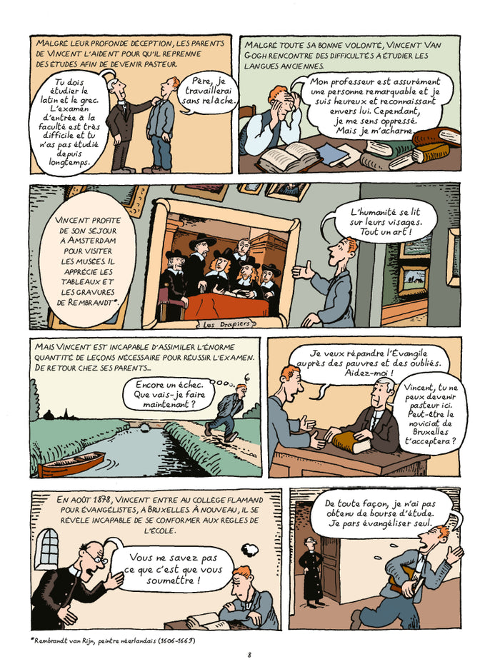 L'Histoire de l'art en BD - Vincent Van Gogh