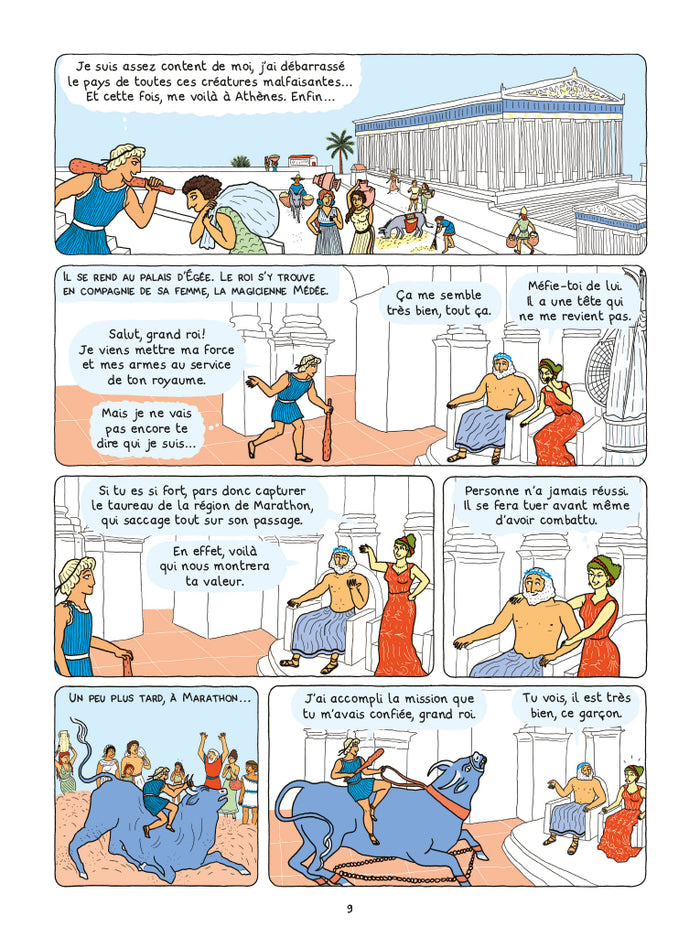 Thésée et le Minotaure