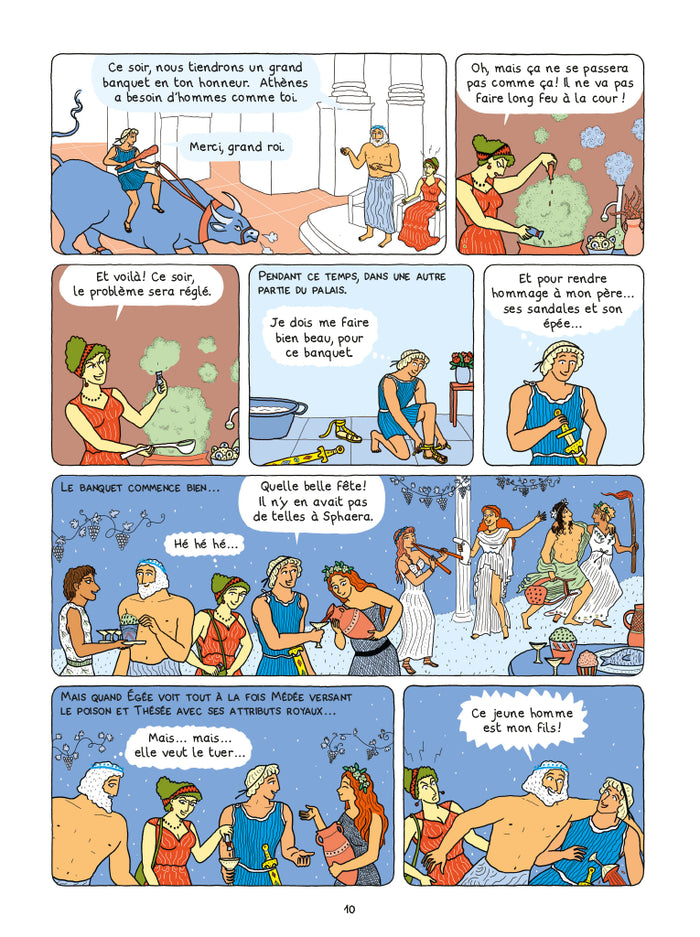 Thésée et le Minotaure