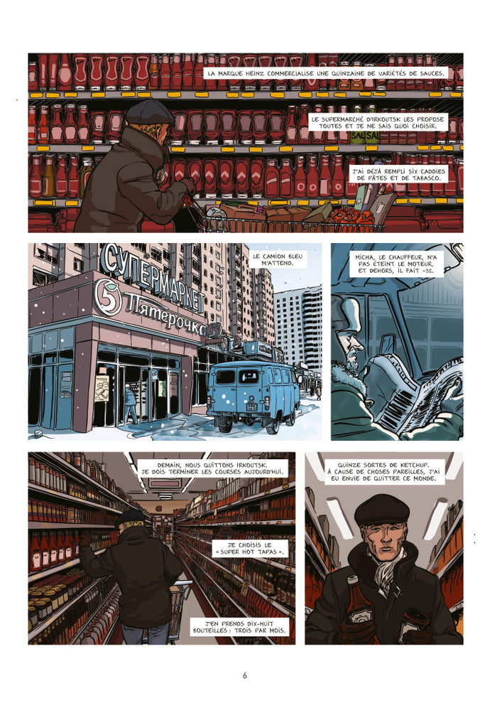 Dans les forêts de Sibérie