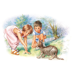 Martine et les bébés chats