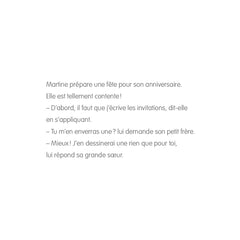 L'anniversaire de Martine