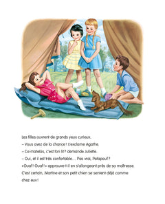 Martine fait du camping