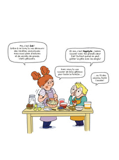 La pâtisserie en BD