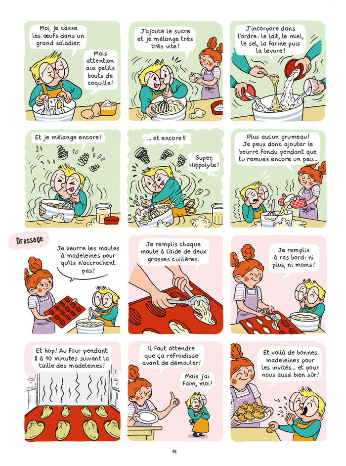 La pâtisserie en BD