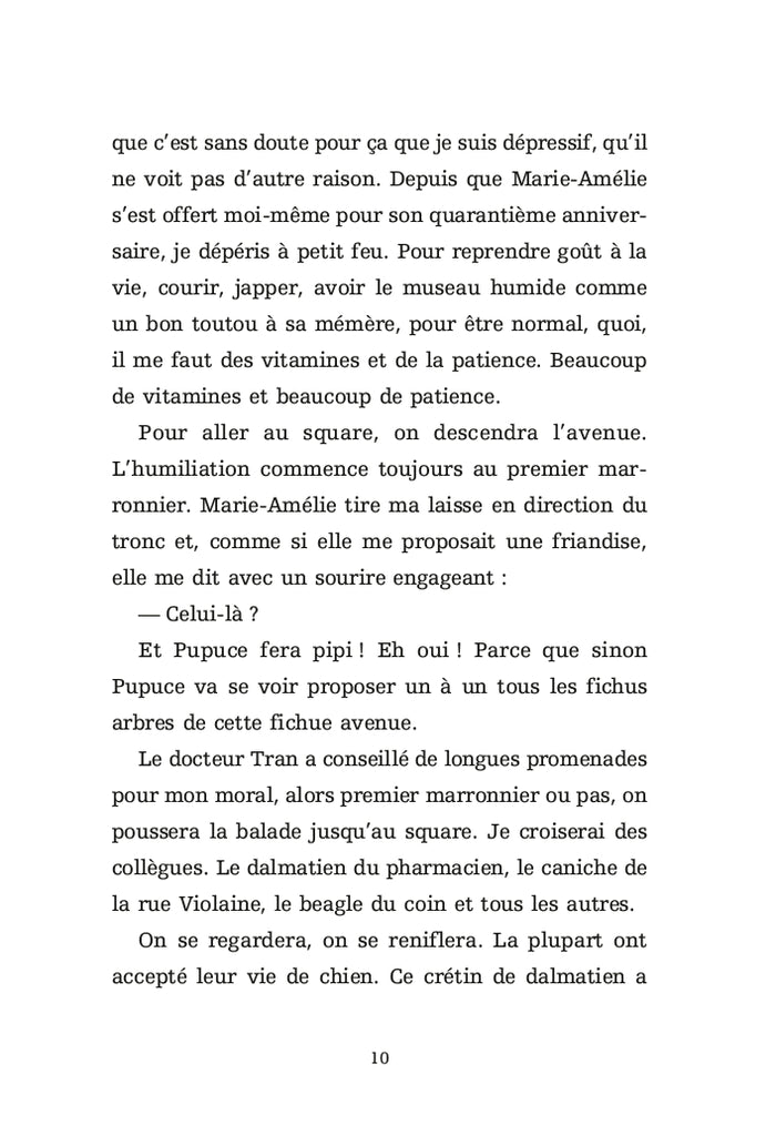 Attention chien sensible !