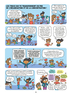 La BD qui t'aide à te concentrer et à mieux t'organiser