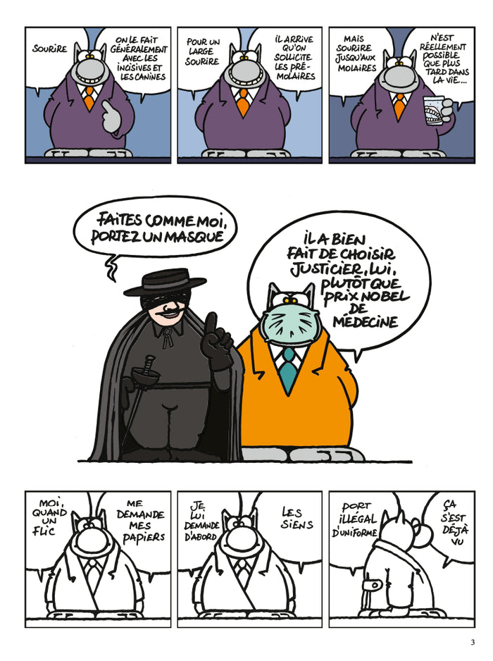 Le chat est parmi nous