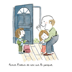 Mon imagier des sensations - Chez papi et mamie