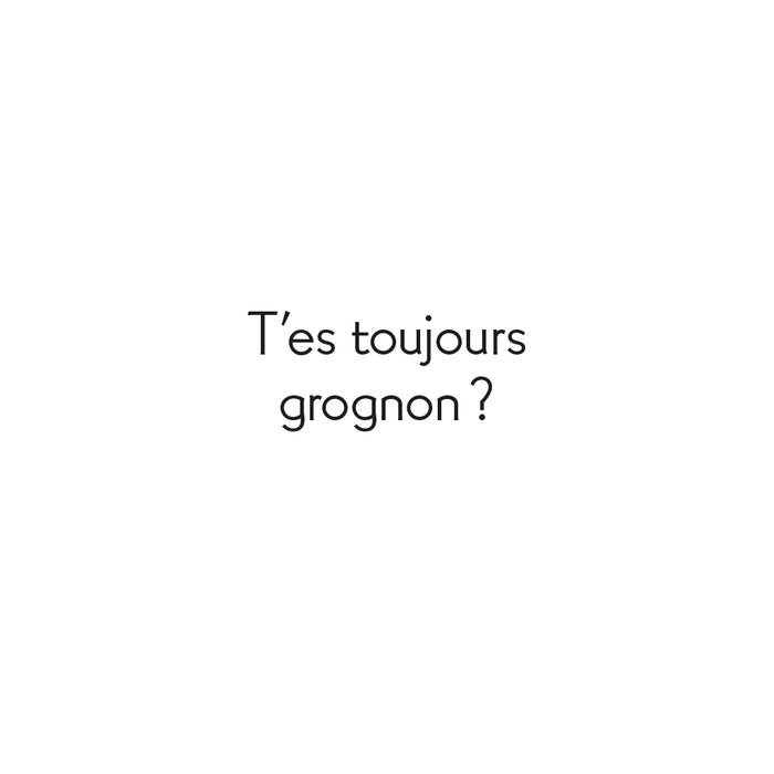 Gaston Grognon tout carton - T'es grognon, Gaston ?
