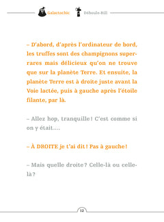 À tour de rôle - À droite, direction la Terre ! Quelle droite ?