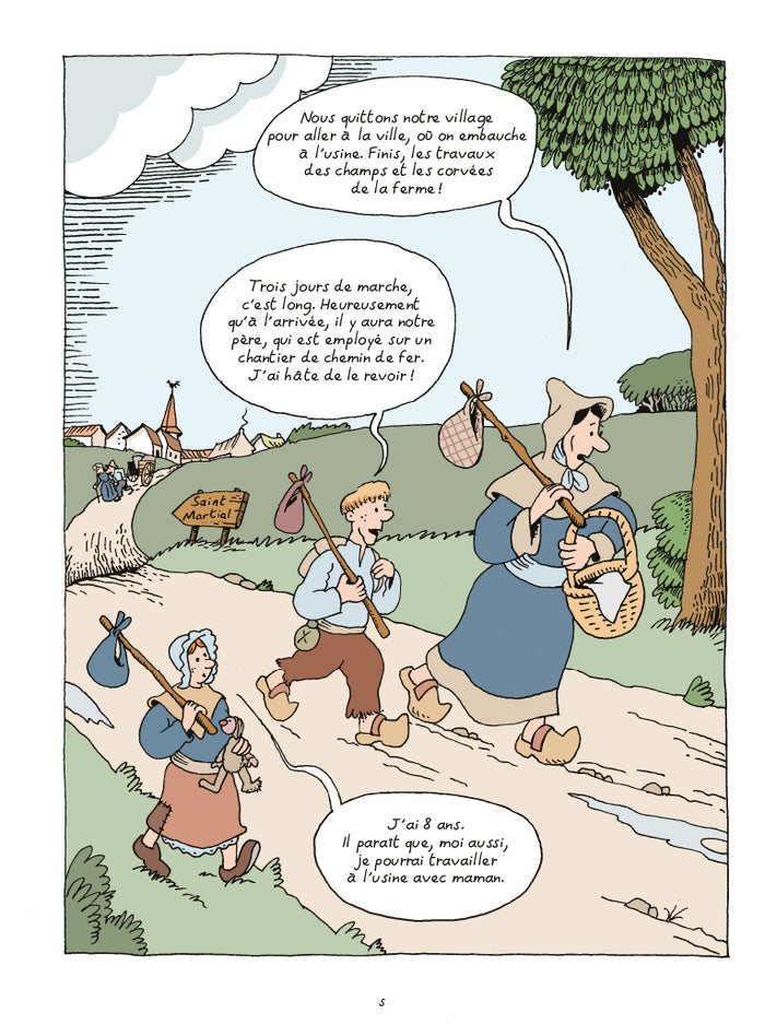 Histoire de France en BD - La révolution industrielle