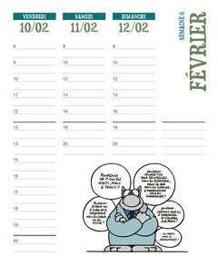 Agenda Le Chat 2023