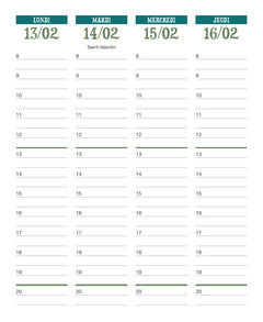 Agenda Le Chat 2023