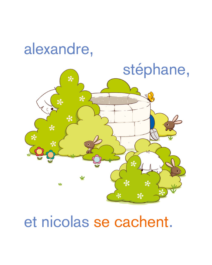 Émilie joue à cache-cache