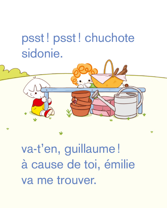 Émilie joue à cache-cache