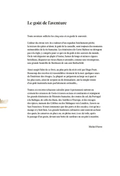 Corto Maltese - Cuisiner à bord avec Corto