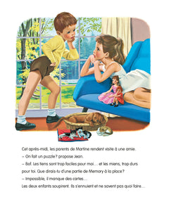 Martine à la maison