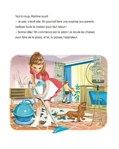 Martine à la maison