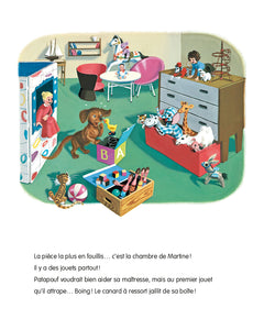 Martine à la maison