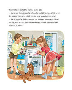 Martine à la maison