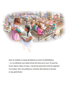 Martine à l'école