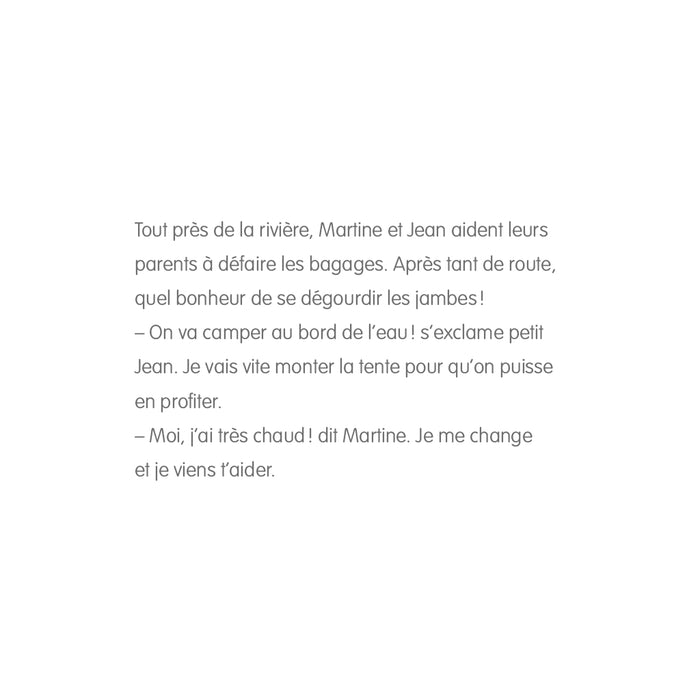 Martine adore camper