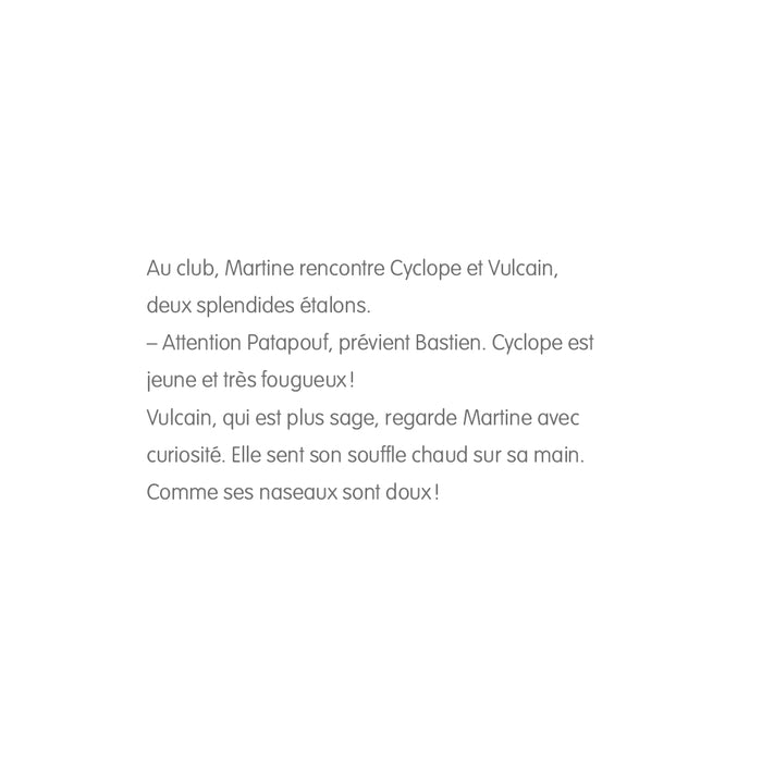 Martine au poney-club