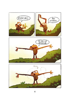 Gaston Grognon en BD - Orange Stressée