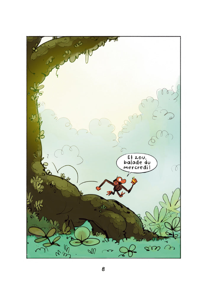 Gaston Grognon en BD - Orange Stressée