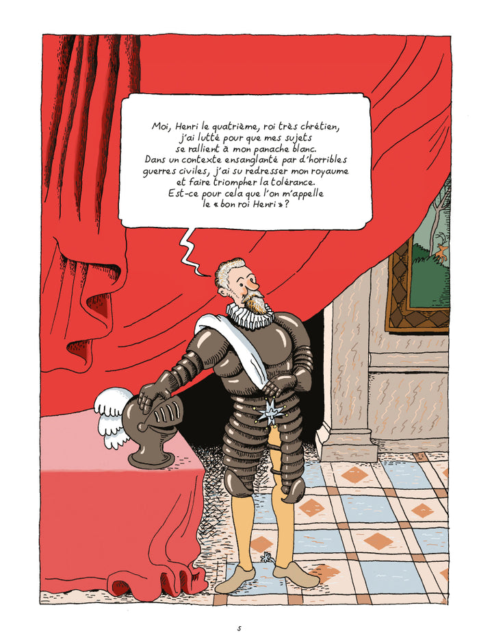 Histoire de France en BD - Henri IV et les guerres de religion