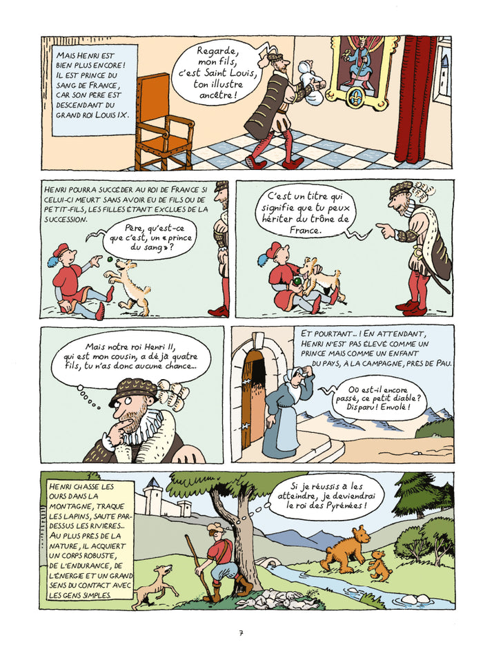 Histoire de France en BD - Henri IV et les guerres de religion